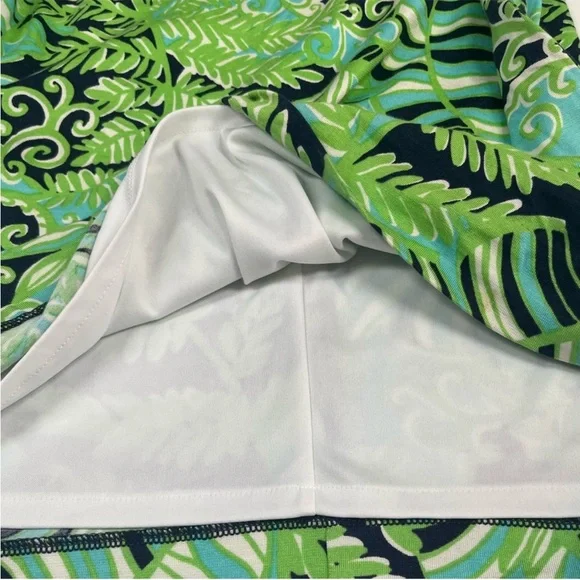 Lilly Pulitzer Ritchie Dress Boat Neck 3/4 Sleeve Silk Cotton Blend Mini Dress S - Picture 9 of 10